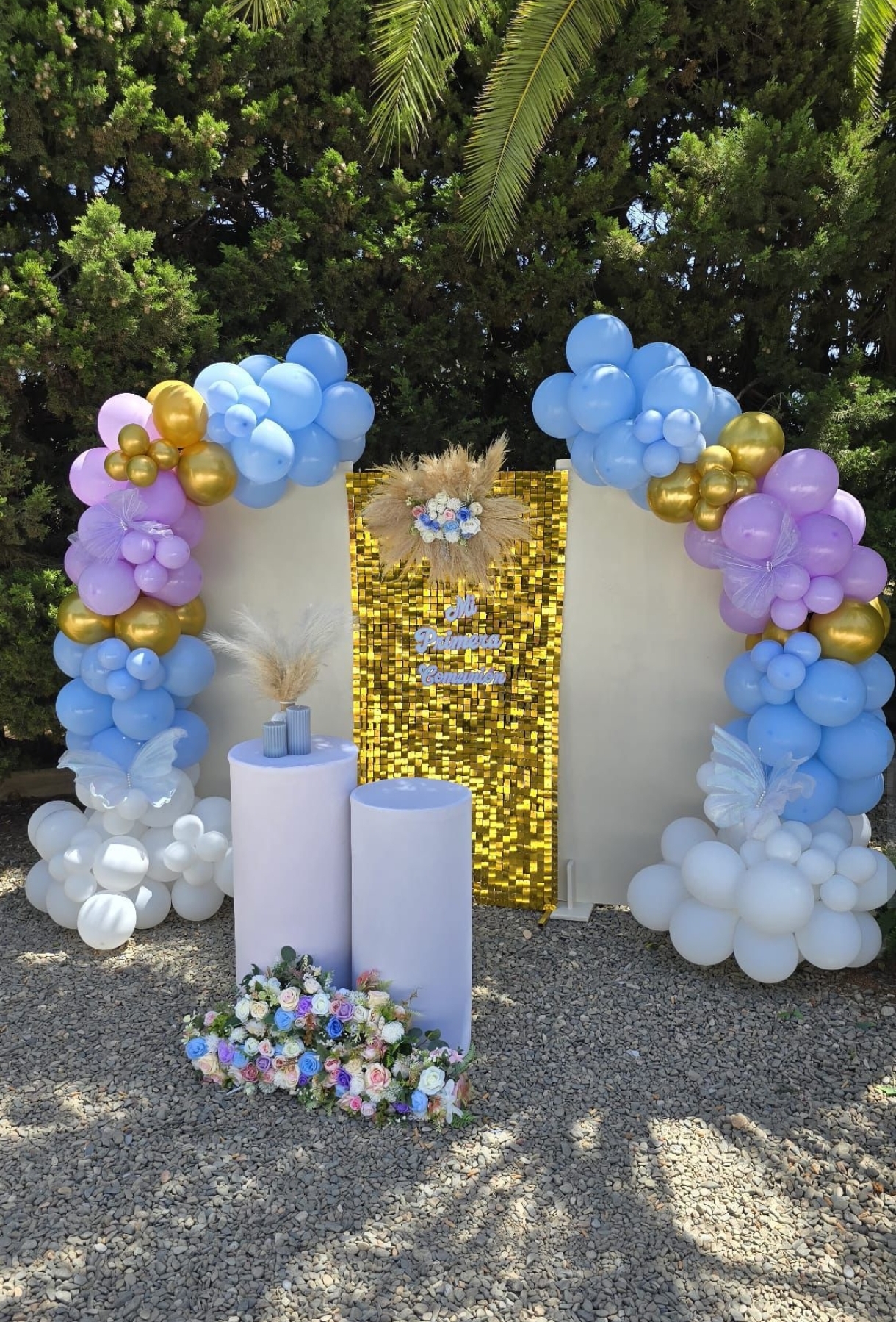 Decoración primera comunión Torredembarra