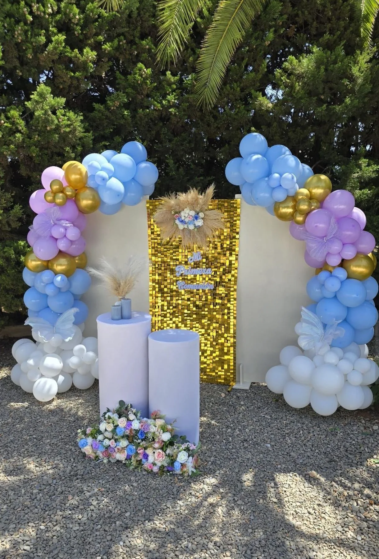 Decoración primera comunión Torredembarra
