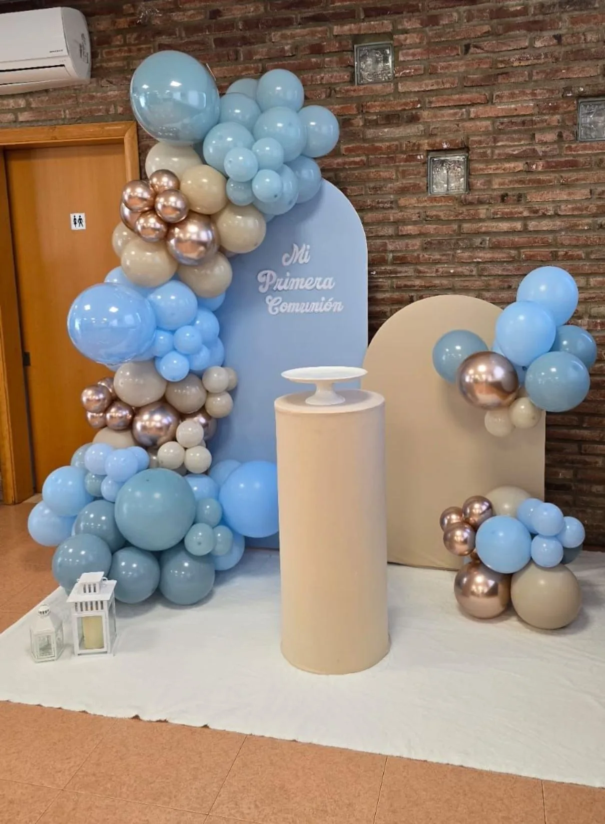 Decoración bautizo comunión